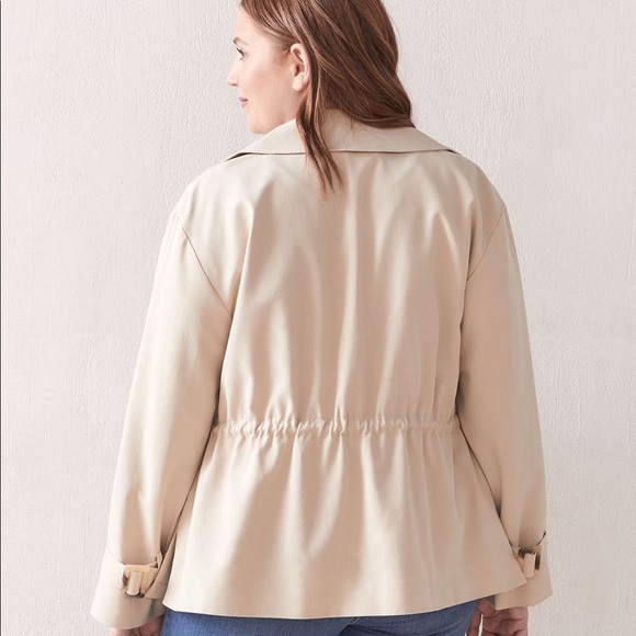 Addition elle beige blazer jacket size 3X - Picture 2 of 6